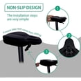 thumbnail image 5 of Bike Seat Pads, Wide Gel Cycling Covers for Men and Women, Suitable for Spinning, Stationary and Cruiser Bikes, Indoor Outdoor Cycling, Including Wate, 5 of 5