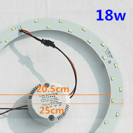 18w Led Annular Lamp Plate Replacement, Led Ceiling Fan Light Replacement