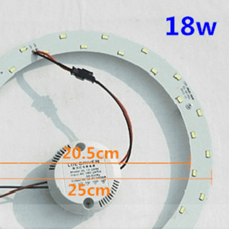 18w Led Annular Lamp Plate Replacement Board Bulb For Ceiling Fan Light Pendant Lantern Garden Canada 18w Led Annular Lamp Plate Replacement, Led Ceiling Fan Light Replacement