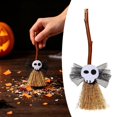 thumbnail image 3 of 1 Pcs Halloween Mini Witch Brooms, Witch Broomstick Decorations, Miniature Brooms Ornaments for Halloween Party Decor Doll Accessories DIY Crafts, 3 of 3