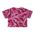 thumbnail image 3 of "Plum Crazy" Crop Tee, 3 of 4