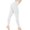 White, variant on Jxximdong Leggings for Women Stylish Fall And Winter Stretch Pleated Bottoms Tight Stretch Seven Minute Pants Women's Bottoms Blue XXXXL Yoga Pants