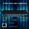 thumbnail image 2 of Conmutador Ethernet HYN @NET 9 puertos Fast Ethernet PoE 8 PoE+ 96 W, 2 of 6