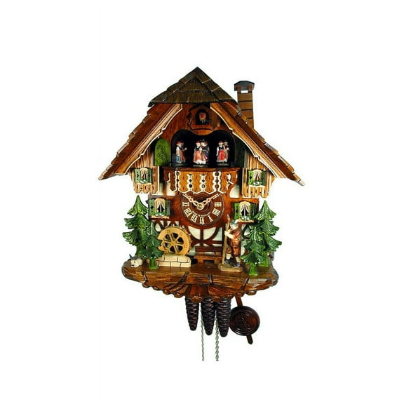 Cuckoo clock Half-timbered, wanderer