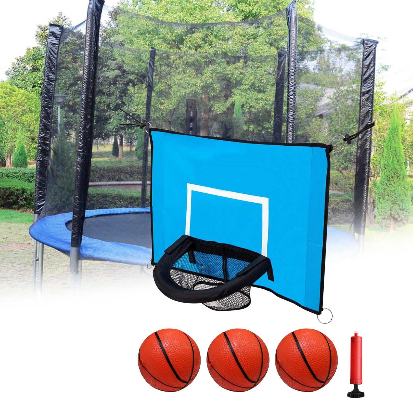 harayaa Basketball Hoop for Trampoline Basketball Training Outside Indoor Outdoor Sports Style B