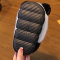 thumbnail image 5 of SGFCWSX Kids Cute Panda Fuzzy Slippers Cozy Home Shoes for Girls Boys Warm Indoor Footwear with Soft Lining White Size 10-10.5 Years, 5 of 9