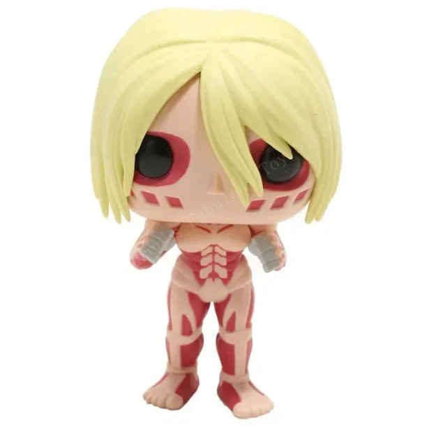 NEW Funko Pop Attack On Titan COLOSSAL TITAN #23 FEMALE TITAN #233 Levi #235 MIKASA 21# EREN 20# Action Figure Collection Toys