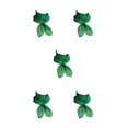 thumbnail image 2 of Qarigey Bufanda de gasa Estilo coreano Chica Ornamento Pañuelo pequeño Diseño delgado Pañuelo de mujer para el trabajo Casa Viajes Compras Verde Type2 NO2 Qarigey CBP381168, 2 of 5