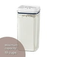 thumbnail image 6 of (2 pack) Better Homes & Gardens Flip-Tite® 19 Cup Airtight Square Food Storage Container, BPA-Free, Stackable Large Pantry Canister, 6 of 11