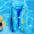 thumbnail image 4 of PVC Inflatable Swimsuit, Life Jacket, Inflatable Life Vest, Girl Boy Colorful Beach Water Vacation-SinKeeU, 4 of 4