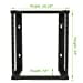 thumbnail image 4 of NavePoint 12U Wall Mount Open Frame 19 Inch Server Equipment Rack Threaded 16 inch Depth Black, 4 of 8