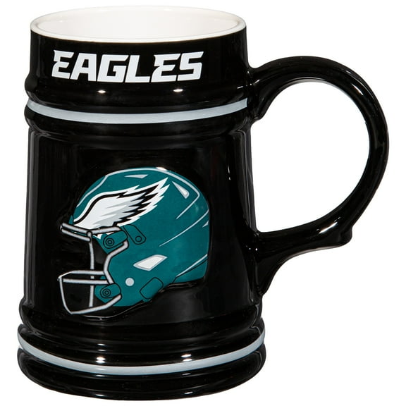 Philadelphia Eagles 24oz. Ceramic Stein Cup with Gift Box