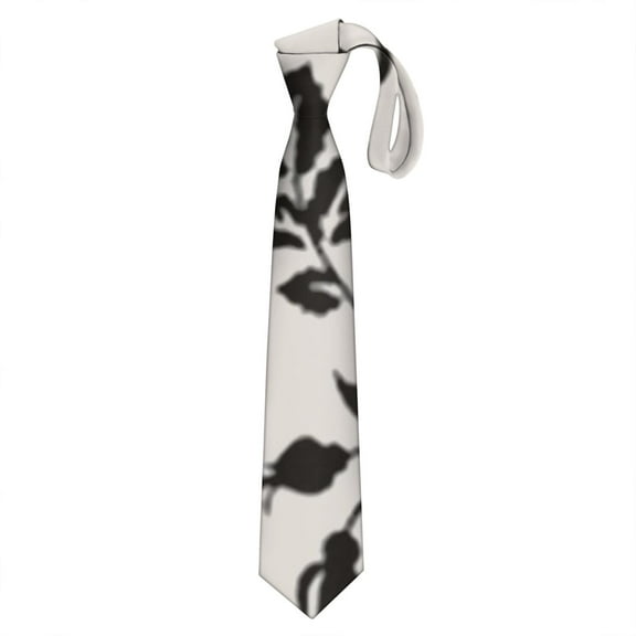 Garden Themed Floral Tie & Necktie Set: Ideal for Wedding Ceremonies, Stylish and Comfortable