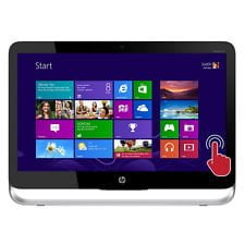 HP Pavilion 23-P142 AMD A8-6410 2.0GHZ 8GB 1TB 23in Touchscreen Windows (Best Windows 8.1 Backup)