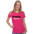 thumbnail image 4 of Mermaid Squad Bachelorette Birthday Womens Slim Fit Graphic Tee Brisco Brands M, 4 of 5