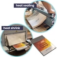 thumbnail image 4 of [1 Pack] Polyolefin Shrink Wrap Roll - 18" x 2600 ft Clear POF Heat Shrink Wrap - 120 Gauge Storage Plastic Wrap for Packing Goods - Heavy Duty Heat Activated Industrial Grade Shrink Wrap Film, 4 of 7