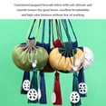 thumbnail image 3 of Sachet Handmade Embroidered Bag Jewelry Family Gift Storage Chinese Sachet Empty Style Drawstring Pouch Interior Wedding Bedroom Orange, 3 of 9