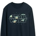 thumbnail image 3 of Star Wars - The Mandalorian Grogu Star Wars  - Men's Long Sleeve Graphic T-Shirt, 3 of 5