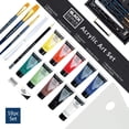 thumbnail image 3 of Royal & Langnickel essentials™ 18pc Black Series Acrylic Art Set, 3 of 4