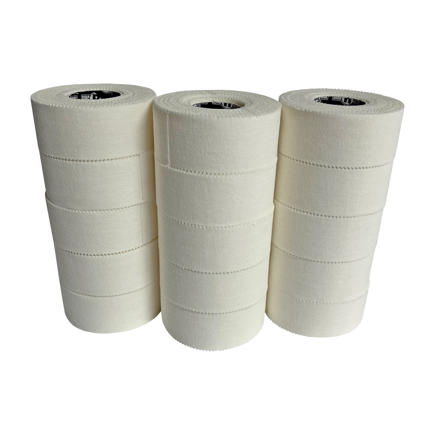 Ringside 1" Athletic Trainers Tape, 30 Feet, Adhesive and Easy to Tear, White, 15 Pack