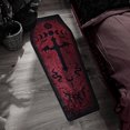 thumbnail image 2 of Popular! Coffin Bath Mat Halloween Rug, Gothic Home Décor Living Room Bathroom Bedroom Kitchen Coffin Halloween Doormat Horror Ghost Gift, 2 of 3