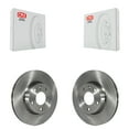 thumbnail image 1 of CMX Front Disc Brake Rotors Pair for Car Cadillac ATS CT4 K8-100121, 1 of 8