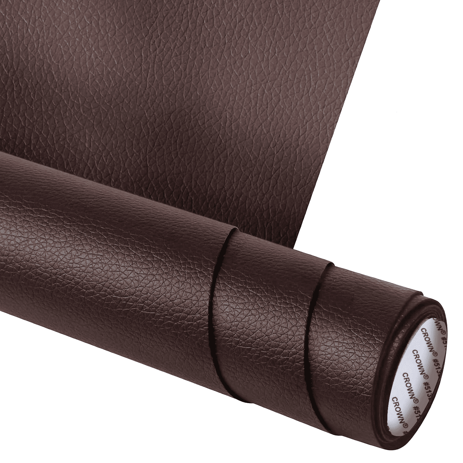 Brown Leather Repair Patch, 19.68"×54 Inches Self Adhesive Leather Repair Patch, Leather Repair for Furniture, Couches, Car Seats, Cabinets, Handbags