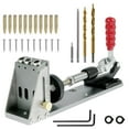 thumbnail image 1 of EIMELI Pocket Hole Jig Kit Aluminium Pocket Vis Jig Guide de Forage Multifonctions Bois Goujon Kit de Forage Localisateur pour le Forage de Menuiserie, 1 of 7