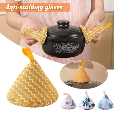 

Anti-Scalding Triangle Pot Handle Cap Household Heat Insulation Pot Ear Cover