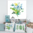 thumbnail image 1 of Designart Meadow Flowers Garland Canvas Wall Art, 1 of 4
