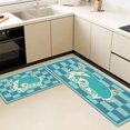 thumbnail image 5 of Kitchen Rugs Sets of 3 Non Slip Washable Kitchen Mats for Floor, Kitchen Runner Rug, Floor Mat Carpet for Entryway, Laundry, Sink, 5 of 12