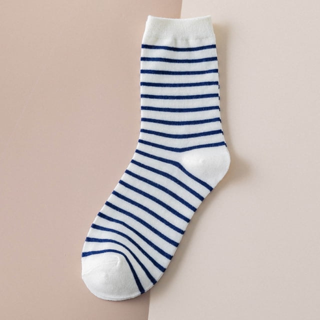 Chaussettes Épaisses et Chaudes Mi-Mollet pour Femmes Automne et Hiver avec Imprimé Assorti