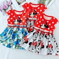 thumbnail image 1 of Vestidos infantiles para niñas, novedad de 2021, suéter de moda, camisa de flores de algodón, camiseta corta de verano, chaleco grande para vestidos de fiesta en la playa de Maotou ShuxiuWang 8390613402653, 1 of 1
