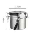 thumbnail image 3 of 1 Set 1200/1500/1800ml Sealed Jar Large Capacity One Way Co2 Valve Canister Airtight Storage Container with Spoon Kitchen Gadget, 3 of 11