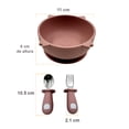 thumbnail image 4 of Vajilla para Bebé Match & Enjoy Plato con Divisiones Plato Hondo y Cubiertos, 4 of 8