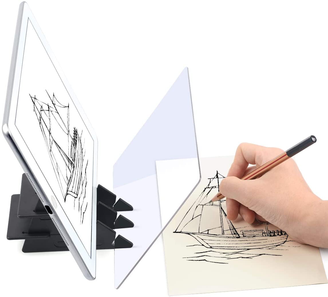Sketch Wizard Tracing Drawing Board Optical Draw Projector Painting Reflection Tracing Line Table Copy Pad Easy Kit 