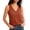 Red, variant on WHEANG Everyday Casual Plus Size T Shirt for Women Classic Solid Color V Neck Tank Tops Summer Sleeveless Basic Shirts True Tees Trendy Clothes Breathable Loose Fit Top(Color BlackSize S)