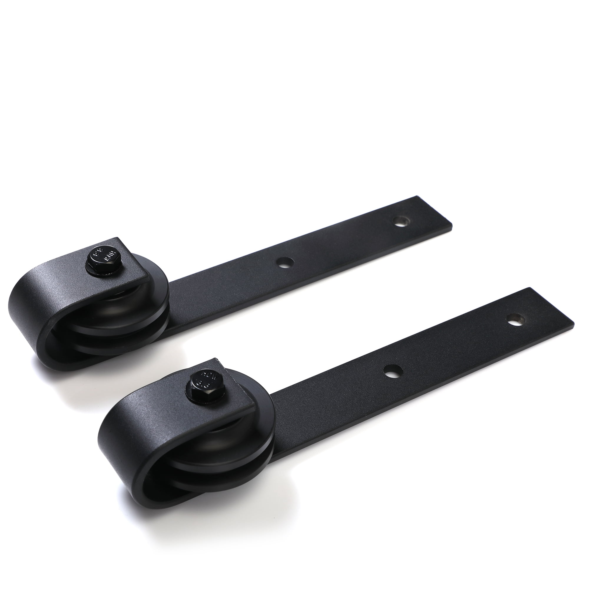 Kepooman Durable Translational Barn Door Hardware Kit with Installation Instructions, 6.6-foot Sturdy Room-door Hardware Kit for Household, Easy-to-install, Black Kepooman Durable Translational Barn Door Hardware Kit with Installation Instructions, 6.6-foot Sturdy Room-door Hardware Kit for Household, Easy-to-install, Black