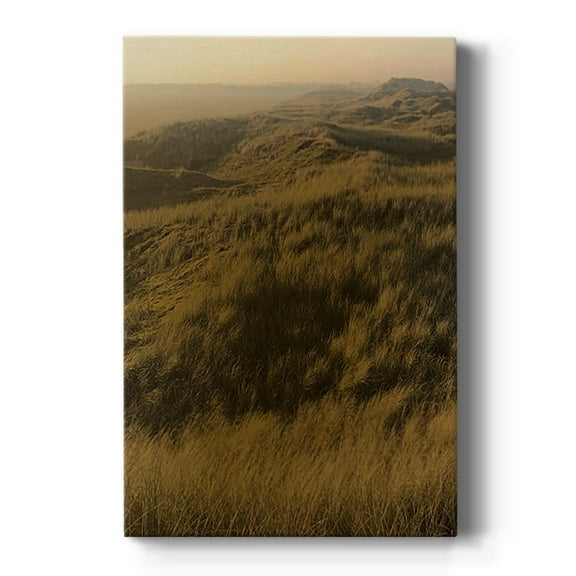 Golden Fog I Premium Gallery Wrapped Canvas - Ready to Hang