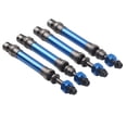thumbnail image 3 of 4Pcs CVD Front Rear Drive Shaft Metal Transmission Axle for Traxxas Slash 4X4 1/10 RC CarDark Blue, 3 of 17