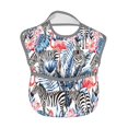 thumbnail image 2 of Hirioo Flamingo And Zebra for Baby Waterproof Pocket Bib Adjustable Closed for Babies Toddlers with Large Pocket 6-24Months, 2 of 8