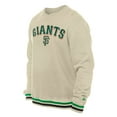 thumbnail image 2 of Men's New Era  Cream San Francisco Giants St. Patrick's Day Twill Pullover Sweatshirt, 2 of 3