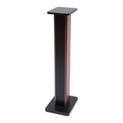Speaker Stands Pair for Bookshelf Atlantic Speaker 33.9 Wood Column Stand W/ Cable Management