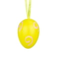 thumbnail image 5 of Northlight 29ct Painted Floral Spring Easter Egg Ornaments 3.25" - Yellow/Pink, 5 of 7