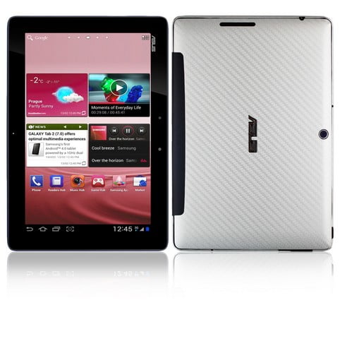 Skinomi Carbon Fiber Skin /& Screen Protector for ASUS Transformer Pad TF103C