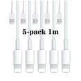 thumbnail image 1 of Paquete de 5 - Cable de carga Lightning iPhone - Cargador oso de fresa Electrónica, 1 of 1