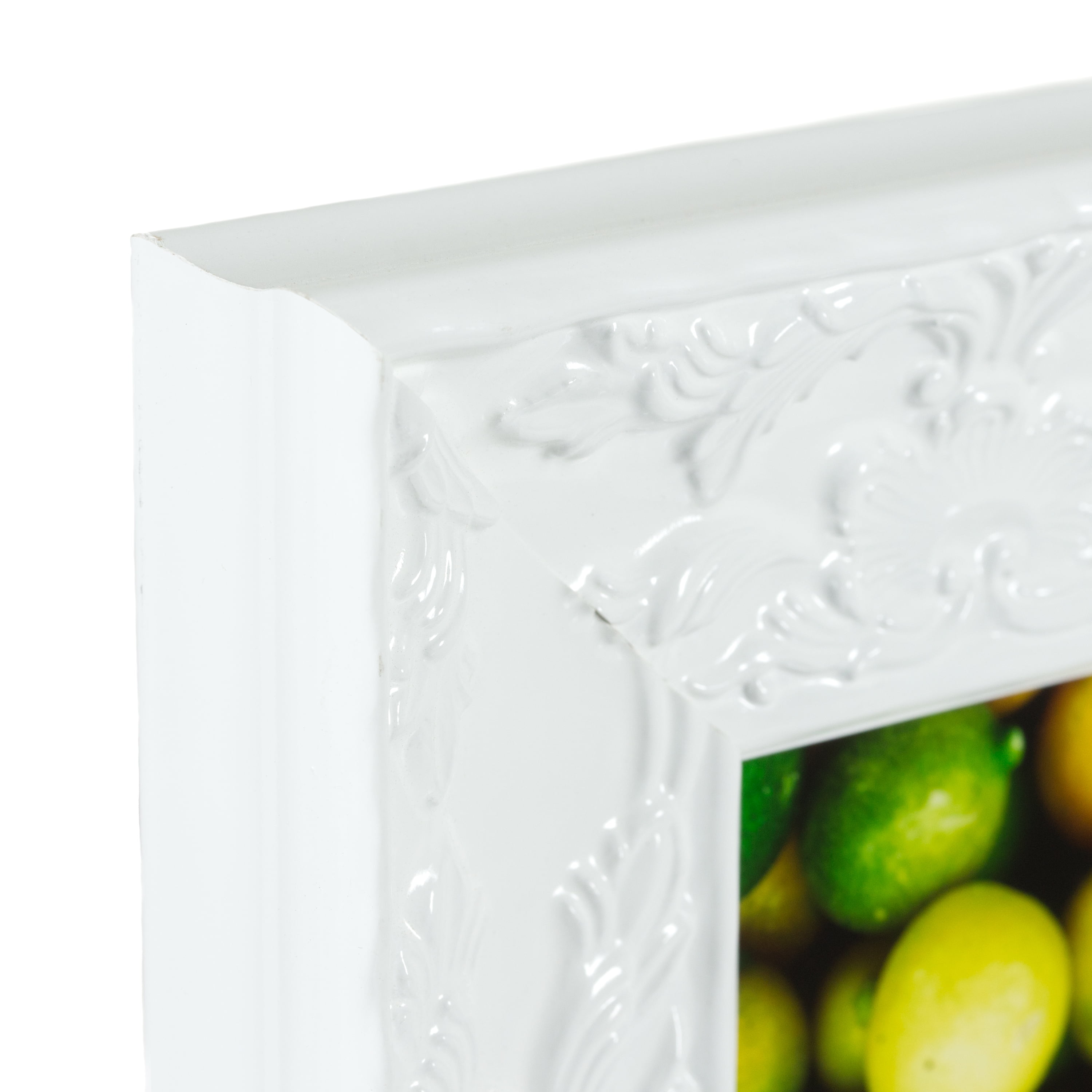 Craig Frames Renaissance, 18x24 inch Picture Frame, Ornate Pearl White