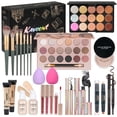 thumbnail image 1 of Set de maquillaje KAVCENT para mujer con paleta de sombras de ojos y pinceles, 1 of 7
