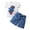 Blue, variant on PMVFHDE Clothes for Girls Girls Summer Outfits Cute Sleeveless Top High Waisted Short Sets With Pockets Girl Clothes Girls's Travel Outfits Red,8-9 Years