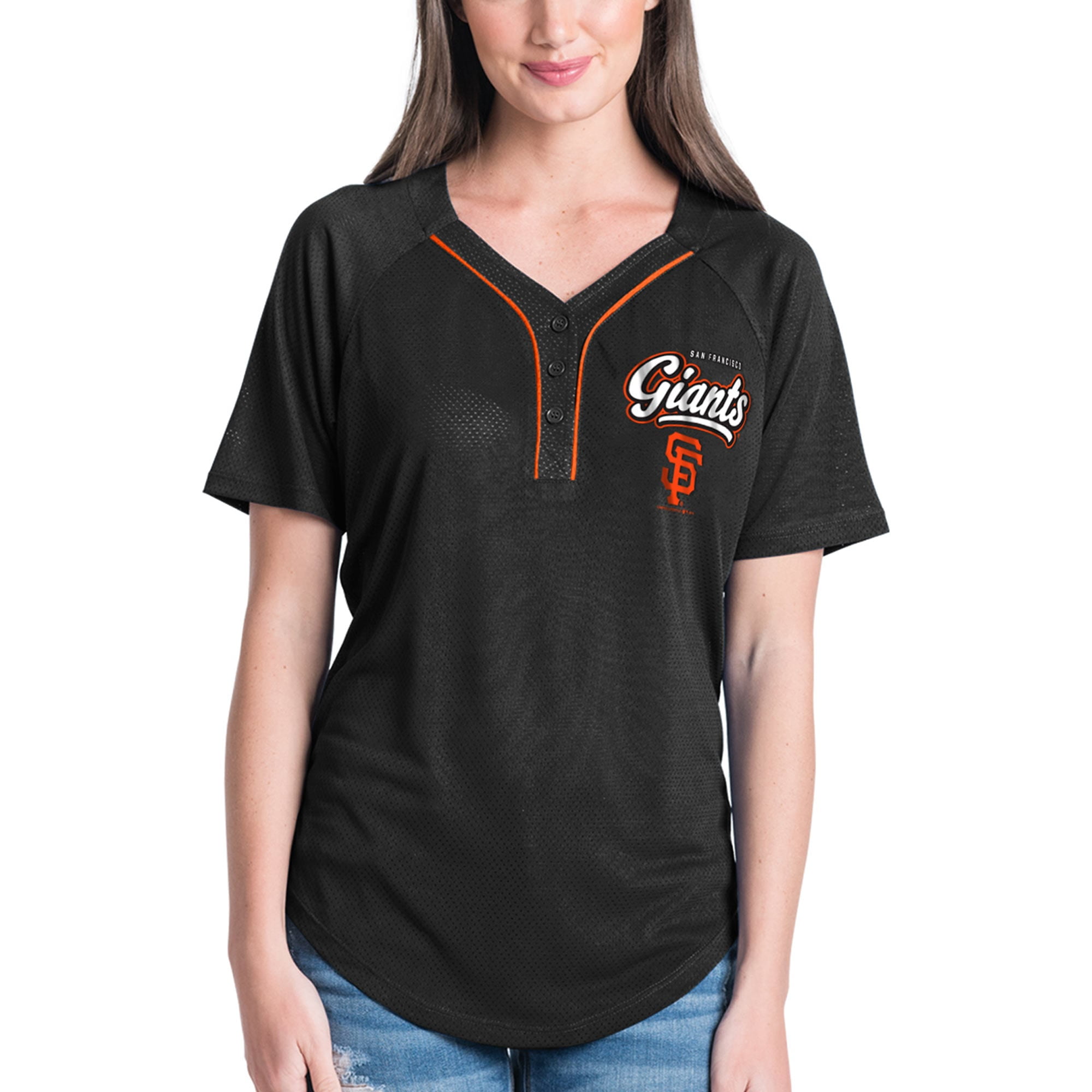 women's plus size sf giants shirts